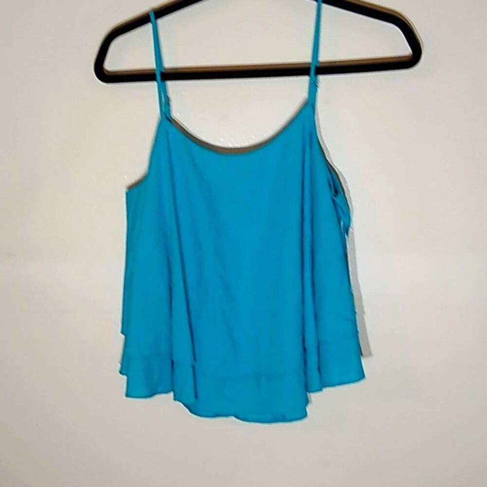 NWT BP crop top in turquoise size XS. Flowy